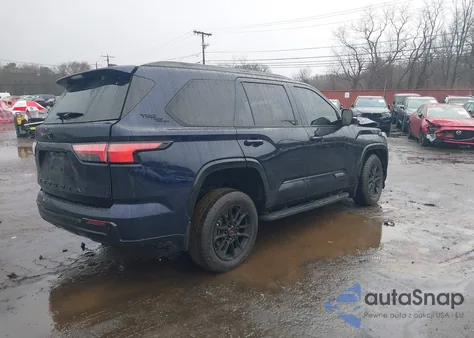 2024 Toyota Sequoia Platinum z USA, uszkodzony, nr VIN 7SVAAABA6RX048335